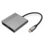 Digitus Video adapter cable | 19 pin HDMI Type A | Female | 24 pin USB-C | Male | Space grey - 2